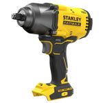 Stanley Impact Key BRUSHLESS V20 Li-ION 18V 1/2" 949Nm, velocidad 0-400/1.200/2.000 RPM, impactos 0-2.600 ipm. Sin cargador/batería for Pros and DIYers, Ideal for Reliable DIY