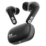 GOBOULT Z20 Truly Wireless Bluetooth Ear Buds with 51H Playtime, Zen Calling ENC Mic, Made in India, Low Latency Gaming, Touch Controls, Rich Bass Drivers, TWS Earbuds Bluetooth Wireless (Jet Black)