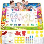 Water Doodle Mat Toys for Ages 2-4,