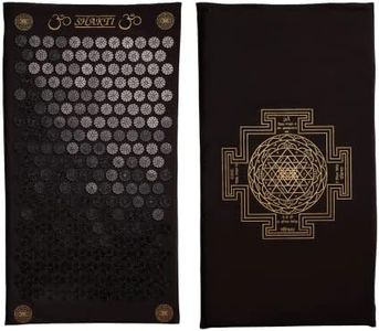 ShaktiMat Premium Acupressure Mat Original Intensity, Organic Cotton GOTS Certified, Ethically Handcrafted in India, Sustainable and Durable. Acupuncture relieves Stress & Tension
