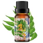 Esslux Neem Essential Oil | 100% Pure Natural Oil for Skin, Hair & Aromatherapy (10ml) | Ideal for DIY & Soap Making | Refreshing, Earthy Scent for Wellness & Skin Care