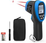 BTMETER BT-1500 Non-Contact Pyrometer 30:1 Industrial Laser Thermometer Gun, -58℉ to 2732℉ (-50℃ ~ 1500℃) High Temp Infrared Thermometer (NOT for Human)