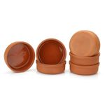 Areste Mexican Clay Cookware Set - Terracotta Cooking Pots, Bowls, Plates, and Serving Dishes - Premium Spanish Earthenware for Baking, Yogurt, Kheer, Meat, Vegetables, Turkish Cuisine - Cazuelas