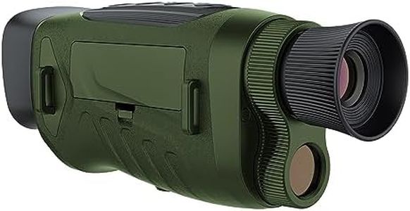 CuisinSmart Cuisinsmart 2.5KD 48MP Goggles Monocular 3W Infrared 850nm with 8X Digital Zoom for Camping Green