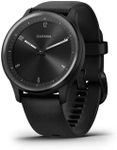 Garmin vivomove Sport, Hybrid Smartwatch, Health and Wellness Features, Touchscreen, Black