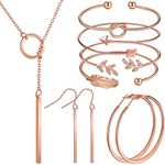 Hicarer Simple Bar Jewelry Set Vert