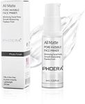 PHOERA Face Primer, Pore Primer Under Foundation, Oil-control Long Lasting Makeup Foundation Primer, Oil-free Makeup Base for All Skin Types (03A, 6ml)