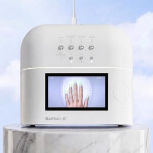 AI UV LED Nail Lamp for Gel Nails - ONAIL Professional Smart Nail Dryer with AI Nail Detection, Pain-Free Fast Curing 109 LEDs Skin-Safe UV Light, Salon Gel Nail Lamp White(Battery Not Included)