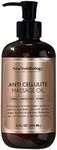Anti cellulite treatment Massage Oil - all Natural Ingredients – Penetrates Skin 6x Deeper Than Cellulite Cream - targets Unwanted Fat Tissues & improves Skin Firmness – 8 Oz