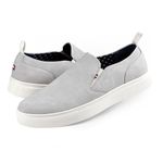 Tommy Hilfiger Men's Kozal Sneaker, Light Grey Perf, 8