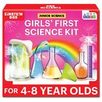 Einstein Box Girls' First Science Kit for 4-6-8 Years Old Girls | STEM Toys for Girls | Learning & Education Toys for 4,5,6,7,8 Year olds |