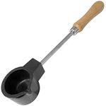 Jewellers Tools CAST IRON MELTING POT : Precious Metal Crucible Dish Handle Gold Silver Mix Tool (565)