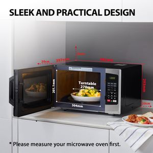 Toshiba 23L 800W Microwave Oven – Compact Countertop Kitchen Appliance