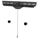 Mount-It! No Stud TV Wall Mount, Drywall Studless Tilting TV Hanger, for Most 40-80 Inch TVs up to 110 lbs, No Drill TV Mount, Easy Install, Low Profile, Up to VESA 600x400