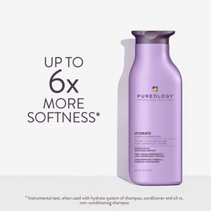 Pureology Hydrate Moisturising Shampoo – Sulphate Free, Vegan, 266ml