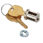 Hon F23CX Lock Core Kit, Removable, 2-Keys, Chrome by HON