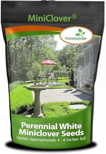 Outsidepride Perennial White MiniClover Seed - 5 lb. Dwarf, Small-Leaved, Drought & Wear-Tolerant Micro Clover Seeds for Lawn, Ideal Low-Maintenance & Easy to Grow Ground Cover Seeds for Home Yard
