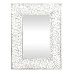 Deco 79 Metal Mirror, 42 x 32