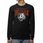 Junk Food Clothing x NFL - Cincinnati Bengals - Bold Logo - Men's and Women's Long Sleeve Fan Shirt - Size Large