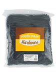 South Main Hardware 848139 8-in, 1,000-Pack, 75-lb, Black, Standard Nylon Cable Tie, 1000 Piece