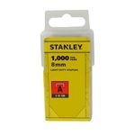 STANLEY 1-TRA205T Plastic Light Duty Staples A-Type -8mm/5/16'' (1000 pins)