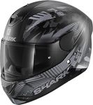 Shark HE4055EKAAM D-Skwal 2 Penxa Motorcycle Helmet M Matt Black Anthracite (KAA)