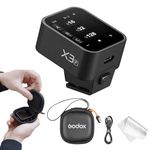 Godox X3 F X3-F X3F TTL Wireless Flash Trigger for Fuji Cameras, OLED Touchscreen Flash Transmitter,Built-in Lithium Battery+Quick Charge(Godox Xpro-F/XProII-F Upgrade Version)