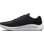 Under Armour Men's Charged Pursuit 3 Running Shoe, Black/White, 11