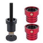 Front Inner Axle Side Seal Installation Tool + MG21103 30/44 Front Axle Tube Seal Pair Fit For Jeep Wrangle, Ford, Dodge, Volve, etc, Set of 3