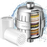 25 PLUS STAGE JOMST Shower Filter with High Fluency Output - Shower Water Cleaning,Improve Skin,Hair and Nails's condition,High Filtration Capacity for Chlorine, Kids and Pets Available.