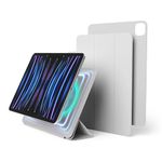 elago Magnetic Folio Case for iPad Pro 11 inch 3rd, 2nd Generation - Back Plate can be Attached to Metal Materials, Compatible with Apple Pencil and elago’s Pencil case, Slim Design (Light Grey)