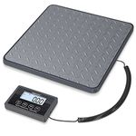 THINKSCALE Shipping Scale, 440 lbs/1 oz Highly Accurate Postal Scale with Hold/Tare/LCD Display, Lightweight Digital Postage Scale for Packages/Luggage/Post Office/Dog, Battery & AC Adapter Included