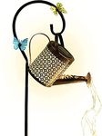 Solar Shower Watering Can Light，LED Solar Garden Lights Outdoor，Waterproof Strip Light,Waterfall Fairy Light，Solar Art Garden Light for for Party,Garden，Home,Yard,Lawn,Decor Retro Metal Solar Lights