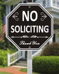 No Soliciting Sign for House - Meta