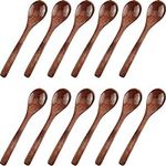 Patelai 12 Pieces Small Wooden Spoo