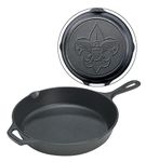 Lodge Boy Scouts of America Pre-Seasoned 12-Inch Skillet