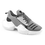 BXXY Men's Casual Grey Sports, Running and Comfortable, Lace-Up Light Weight Shoes with Eva Sole.- 5 UK