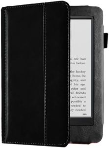 Case for Kindle Touch D01200 6'' (2012 2011 Old Model) eBook Cover Protective PU Leather Case with Magnetic (Color : Black)