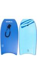 GUL RESPONSE 42” BODYBOARD WITH COIL LEASH (BLUE/CYAN)