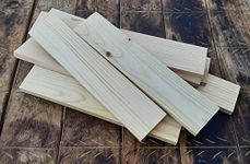 Pooja ki Potli® Wooden Plank for Macrame Wall Hanging Plant Hanger/Other Art & Craft Projects, Wall/Ceiling panel (20 inch, 10)