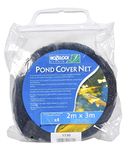 HOZELOCK - Pond Protection Net 2 x 3 m : Ideal For Protecting the Pond from Leaves, Large Debris and Predators: Supplied With 4 Stakes [1730 0000]