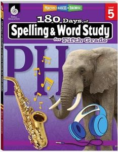 180 Days™: Reading, Vocabulary/Language for 5th Grade Practice Workbook for Classroom and Home, Cool and Fun Practice Created by Teachers