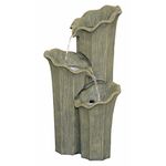 Design Toscano THREE LILIES CASCADING FOUNTAIN