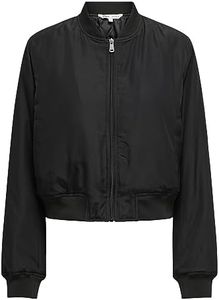 ONLY ONLALMA Bomber OTW Noos Chaqueta, Black, L para Mujer