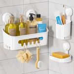 LEVERLOC Shower Caddy Suction Cup S
