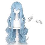 Ice Blue Wig for Costume Cosplay Wi
