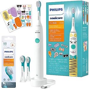 Philips Sonicare for Kids Design a Pet Edition, Corded Electric, Brush Head Bundle, BD1005/AZ