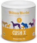 Hilton Herbs Cush X Natural Dog Supplement. 100% Natural Ingredients. Normal Adrenal Gland Function & Support. For Older Dogs with Pituitary or Adrenal Dependant Hormonal Issues. 125 g