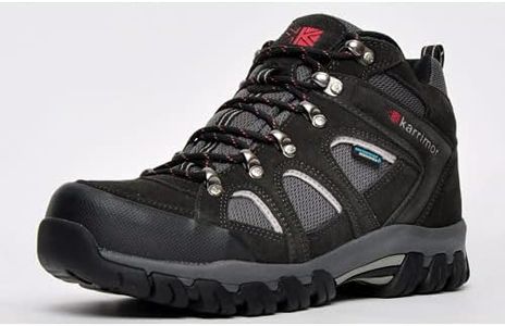 Karrimor Men’s Bodmin Mid Hiking Boots, Black – Size 9 UK