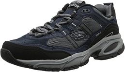 Skechers Sport Men's Vigor 2.0 Trait Memory Foam Sneaker,Navy/Gray,10 XW US